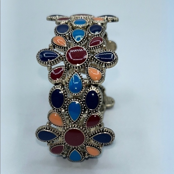 Floral Multicolor Bracelet - Picture 3 of 3